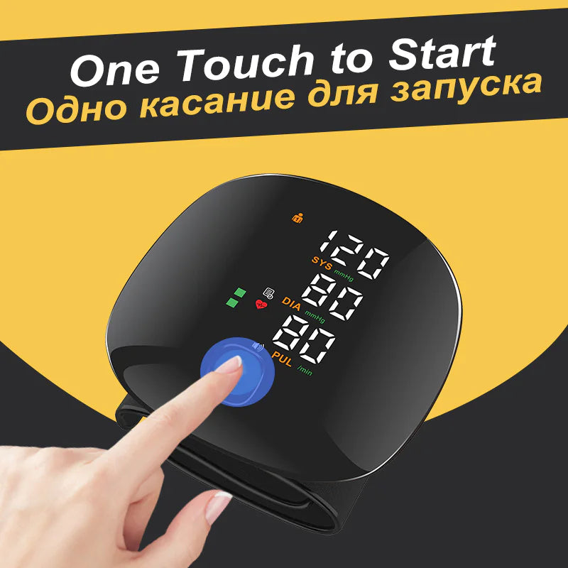 Rechargeable Voice Broadcast Blood Pressure Monitor with Touch Screen