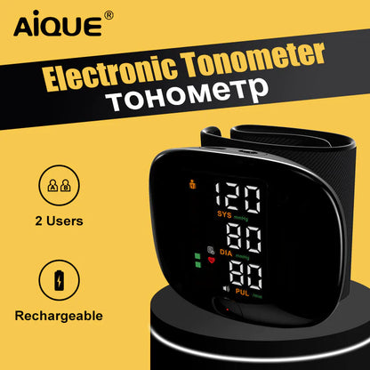 Rechargeable Voice Broadcast Blood Pressure Monitor with Touch Screen