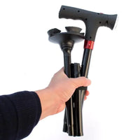 Adjustable Aluminum Folding Cane with Built-in Alarm System