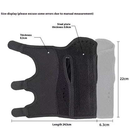 Outdoor Adjustable Steel Plate Wrist Guard