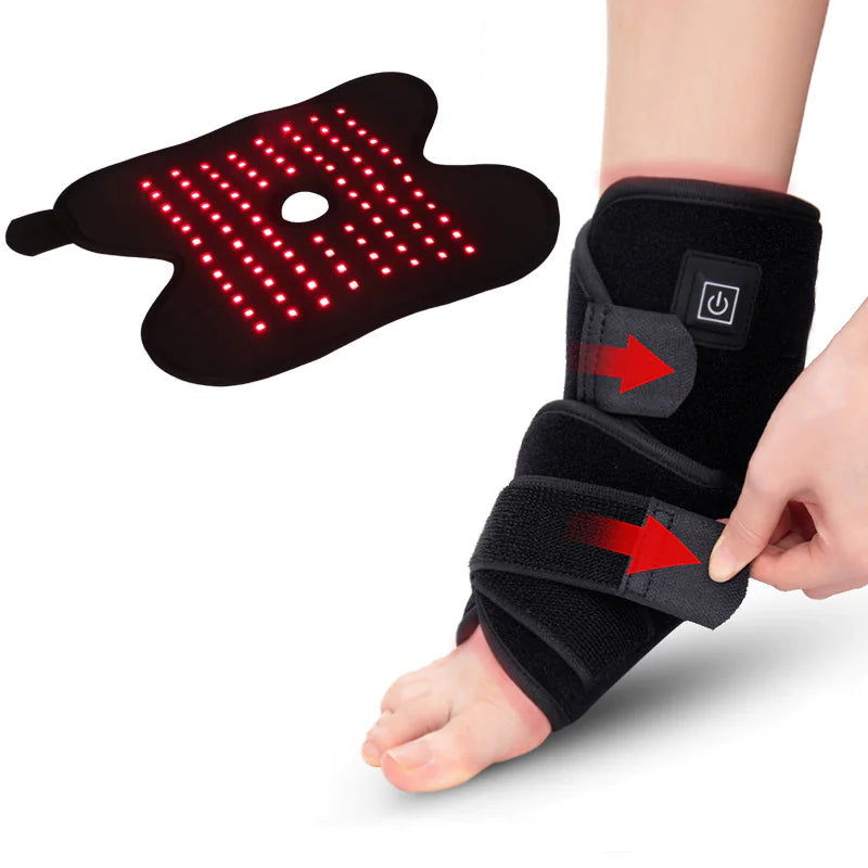 Infrared Therapy Anklet, Elbow, Knee Wrap with Red Light Heating